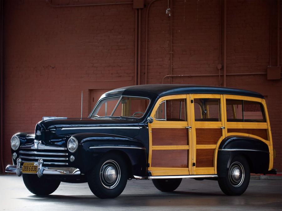  Ford V8 Super Deluxe Station Wagon 1948 года  (фото 43 из 62)